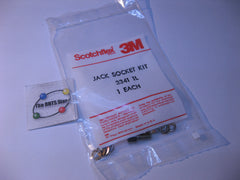 Jack Socket 3M 3341-1L Connector D-Sub Mounting Hardware