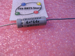 Capacitor Electrolytic 4uF 64VDC Axial 23C41928A37