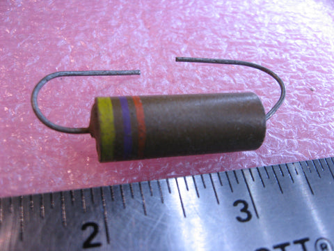 Resistor Ceramic Carbon Type-10 47000 Ohms 47K 20% 1 Watt