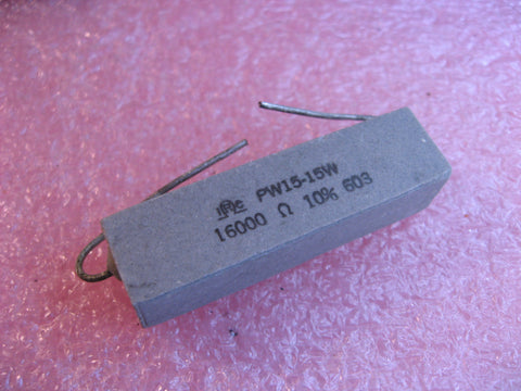 Resistor Ceramic Cement 16K 10% 15 Watt IRC PW15-15W