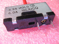 Breaker Reset Button LittelFuse 230 815 Series 3.9A Hold 6A