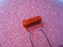 Capacitor Poly Film .0033uF 10% 600V Radial Mallory PVC6233 Orange
