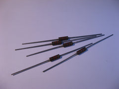 Resistor Carbon Composition 2200 Ohms 5% 1/2 Watt 5-Pack 2.2K 2K2