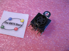 Connector Mini-DIN Hosiden TCS7927-24-401 4 Pins PCB Lock Mount