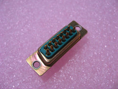 Connector D-Sub GAM-15S 15 Pin Female Solder Cup Metal Body